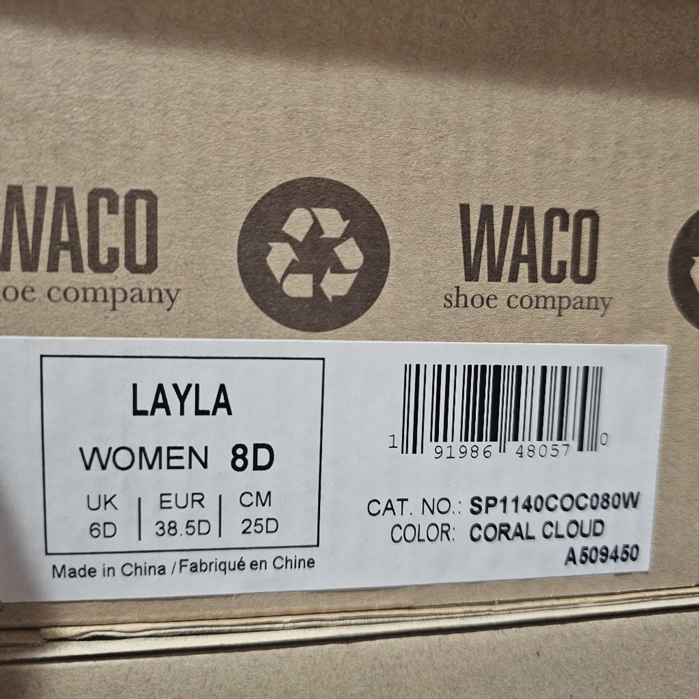 WACO spenco shoe coral cloud Layla Sandals - Picture 11 of 16